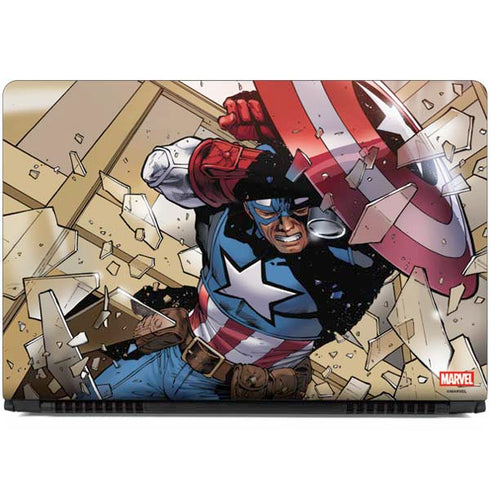 Marvel Captain America Epic Shield Break Dell Inspiron Skin
